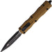 Couteau pliant AUTO DIRAC D/E OTF TAN Microtech - Autre - Welkit.com