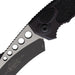 Couteau pliant AUTO HAWK BUTTON LOCK BLACK Microtech - Autre - Welkit.com