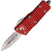 Couteau pliant AUTO MINI TROODON D/E OTF RED Microtech - Autre - Welkit.com