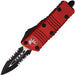 Couteau pliant AUTO MINI TROODON D/E OTF RED Microtech - Autre - Welkit.com