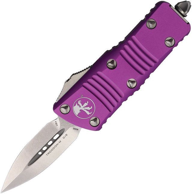 Couteau pliant AUTO MINI TROODON D/E OTF VIO Microtech - Autre - Welkit.com