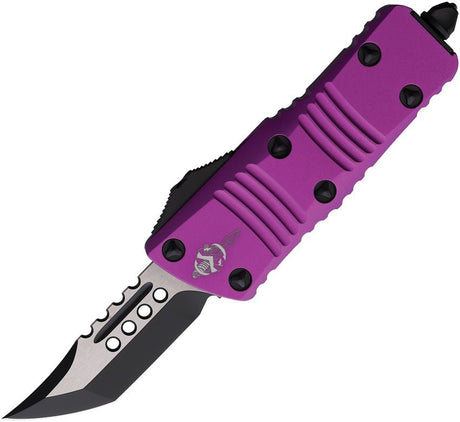 Couteau pliant AUTO MINI TROODON OTF HH VIOLE Microtech - Autre - Welkit.com