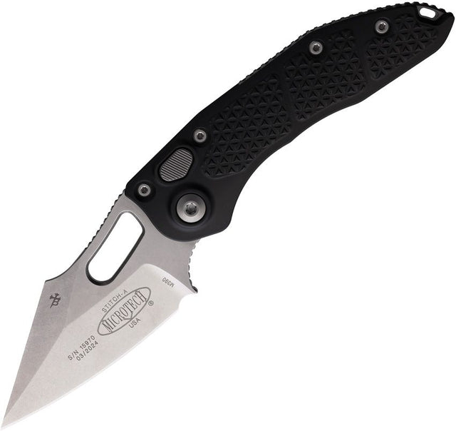 Couteau pliant AUTO STITCH S/E BUTTON LOCK SW Microtech - Autre - Welkit.com