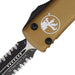 Couteau pliant AUTO ULTRATECH D/E OTF PS TAN Microtech - Autre - Welkit.com