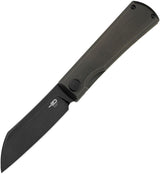 Couteau pliant BRUV FRAMELOCK BLACK TI Bestech Knives - Autre - Welkit.com