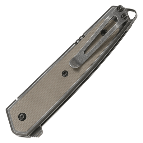 Couteau pliant CINCO FRAMELOCK DESERT CRKT - Beige - Welkit.com