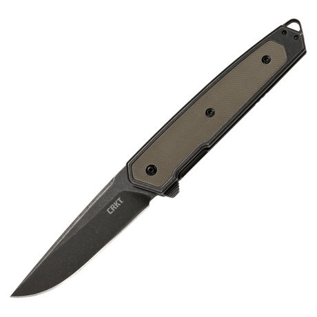 Couteau pliant CINCO FRAMELOCK DESERT CRKT - Beige - Welkit.com