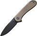 Couteau pliant ELEMENTUM FRAMELOCK BRONZE We Knife Co Ltd - Autre - Welkit.com