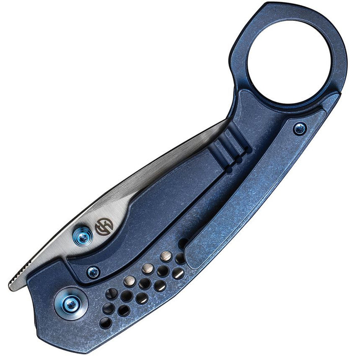 Couteau pliant ENVISAGE FRAMELOCK BLUE We Knife Co Ltd - Autre - Welkit.com