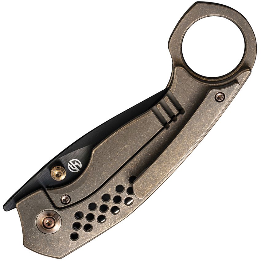 Couteau pliant ENVISAGE FRAMELOCK BRONZE We Knife Co Ltd - Autre - Welkit.com