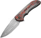 Couteau pliant EQUIVIK FRAMELOCK LAVA FLOW We Knife Co Ltd - Autre - Welkit.com