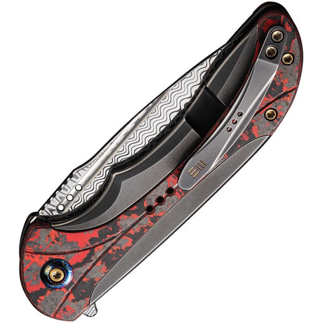 Couteau pliant EQUIVIK FRAMELOCK LAVA FLOW We Knife Co Ltd - Autre - Welkit.com