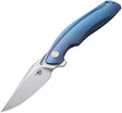 Couteau pliant GHOST FRAMELOCK TI BLUE Bestech Knives - Autre - Welkit.com