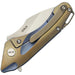 Couteau pliant GOBLIN TITANIUM FRAMELOCK BLUE Bestech Knives - Autre - Welkit.com