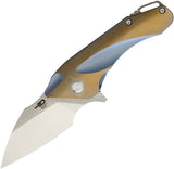 Couteau pliant GOBLIN TITANIUM FRAMELOCK BLUE Bestech Knives - Autre - Welkit.com