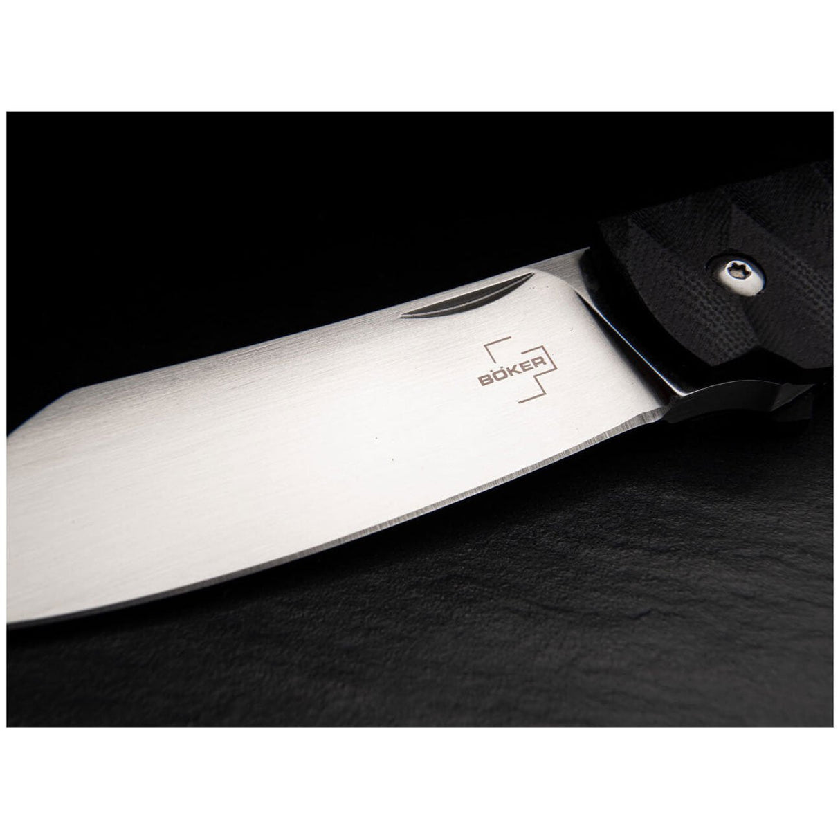 Couteau pliant HADDOCK PRO Boker Plus - Noir - Welkit.com