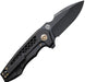 Couteau pliant HARPEN FRAMELOCK BLACK We Knife Co Ltd - Autre - Welkit.com