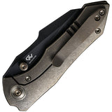 Couteau pliant HIGH - FIN FRAMELOCK GRAY We Knife Co Ltd - Autre - Welkit.com