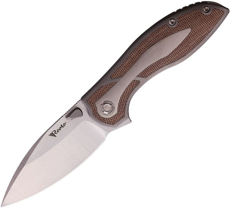 Couteau pliant IRON FRAMELOCK BROWN Reate Knives - Autre - Welkit.com