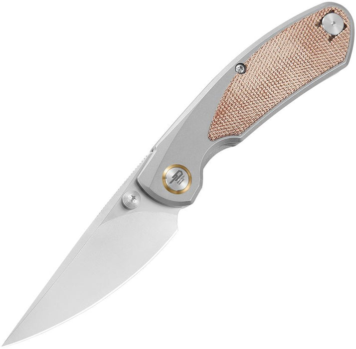 Couteau pliant LITO FRAMELOCK TI/NATURAL Bestech Knives - Autre - Welkit.com