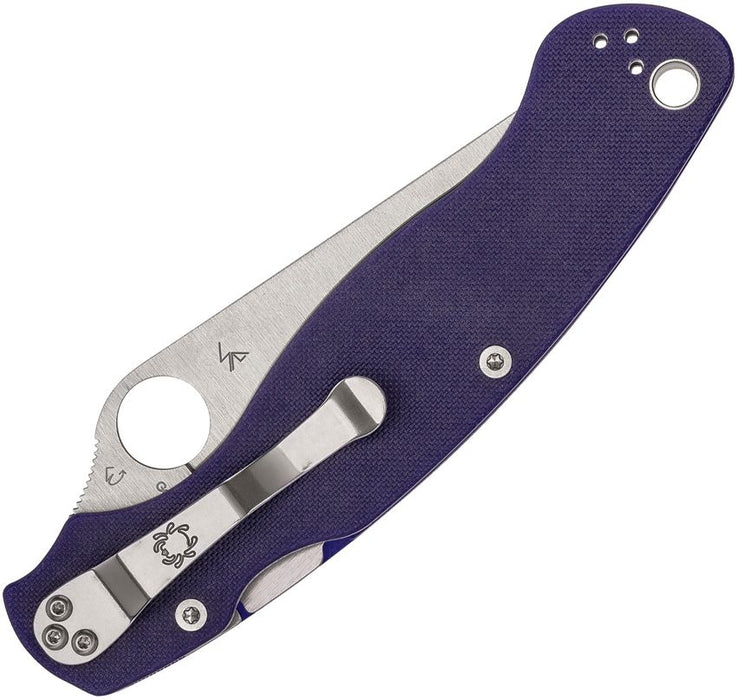 Couteau pliant MILITARY 2 LINERLOCK DARK BLUE Spyderco - Autre - Welkit.com