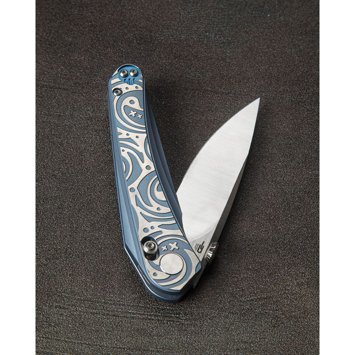 Couteau pliant MOTHUS BAR LOCK BLUE Bestech Knives - Autre - Welkit.com