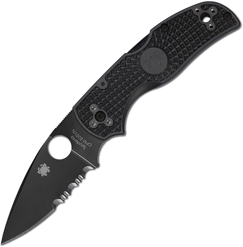 Couteau pliant NATIVE 5 LOCKBACK BLACK SERR Spyderco - Autre - Welkit.com