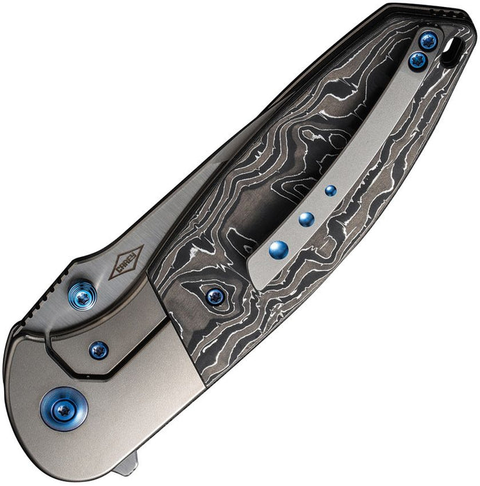 Couteau pliant NITRO OG FRAMELOCK ALUM FOIL We Knife Co Ltd - Autre - Welkit.com