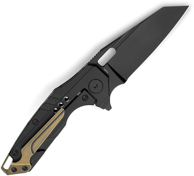 Couteau pliant NYXIE 3 FRAMELOCK CF/TI BLACK Bestech Knives - Autre - Welkit.com