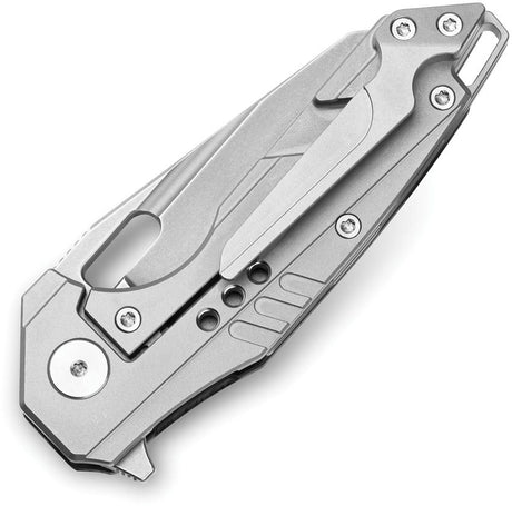 Couteau pliant NYXIE 3 FRAMELOCK TI GRAY Bestech Knives - Autre - Welkit.com