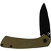 Couteau pliant ONSET FRAMELOCK GREEN Buck - Autre - Welkit.com