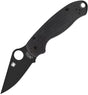 Couteau pliant PARA 3 BLACK BLADE Spyderco - Autre - Welkit.com