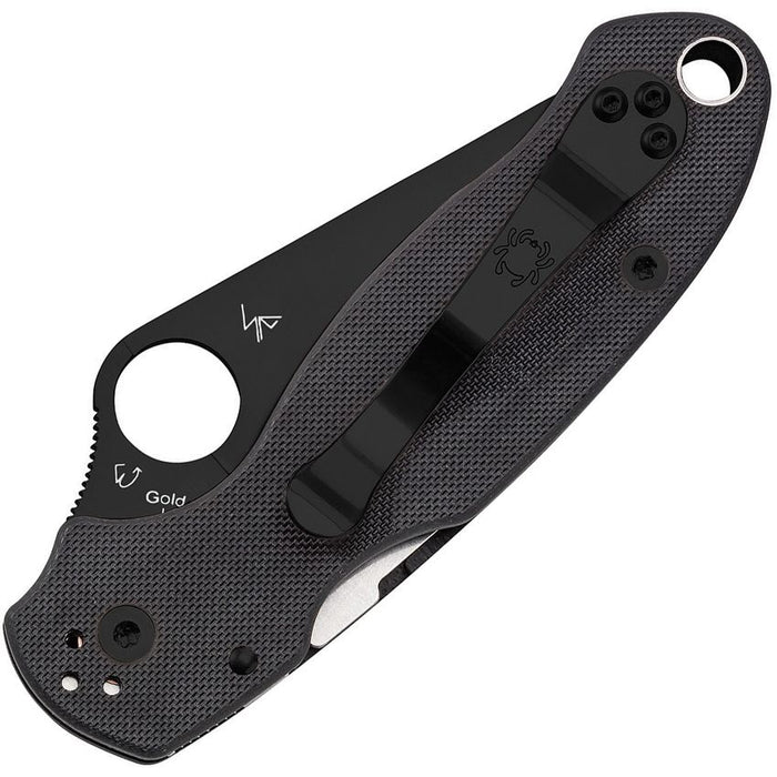 Couteau pliant PARA 3 BLACK BLADE Spyderco - Autre - Welkit.com