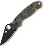 Couteau pliant PARA 3 BLACK BLADE Spyderco - Autre - Welkit.com