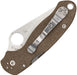 Couteau pliant PARA 3 COMPRESSION LOCK BRN Spyderco - Autre - Welkit.com