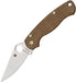 Couteau pliant PARA MILITARY 2 COMP LOCK BRN Spyderco - Autre - Welkit.com