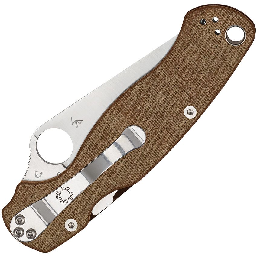 Couteau pliant PARA MILITARY 2 COMP LOCK BRN Spyderco - Autre - Welkit.com