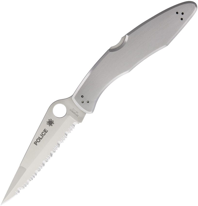 Couteau pliant POLICE MODEL LOCKBACK SERR Spyderco - Autre - Welkit.com