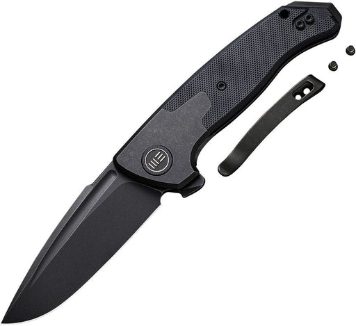 Couteau pliant PRESS CHECK FRAMELOCK BLACK We Knife Co Ltd - Autre - Welkit.com