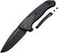 Couteau pliant PRESS CHECK FRAMELOCK BLACK We Knife Co Ltd - Autre - Welkit.com