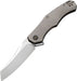 Couteau pliant REKKER FRAMELOCK GRAY We Knife Co Ltd - Autre - Welkit.com