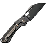 Couteau pliant ROXI 3 FRAMELOCK BLACK TITANIU We Knife Co Ltd - Autre - Welkit.com