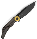 Couteau pliant SERAPH FRAMELOCK TI BLK/BRZ Bestech Knives - Autre - Welkit.com