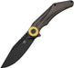 Couteau pliant SERAPH FRAMELOCK TI BLK/BRZ Bestech Knives - Autre - Welkit.com