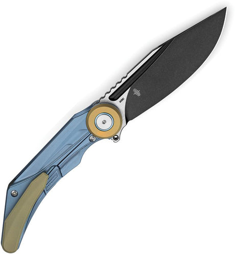 Couteau pliant SERAPH FRAMELOCK TI BLUE Bestech Knives - Autre - Welkit.com