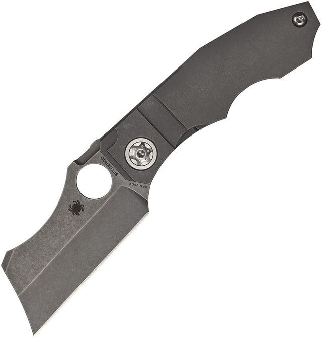 Couteau pliant STOVEPIPE RIL TITANIUM Spyderco - Autre - Welkit.com