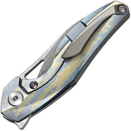 Couteau pliant THE RETICULAN FRAMELOCK BLUE Bestech Knives - Autre - Welkit.com