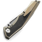 Couteau pliant TOGATTA FRAMELOCK CARBON FIBER Bestech Knives - Autre - Welkit.com