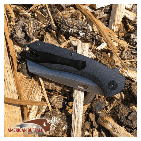 Couteau pliant WARTHOG LINERLOCK BLACK ABKT TAC - Noir - Welkit.com