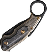 Couteau pliant YARDBIRD BUTTON LOCK BRONZE We Knife Co Ltd - Autre - Welkit.com